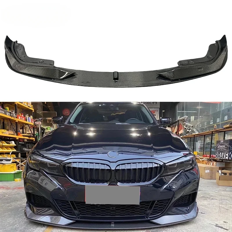 

High Quality Carbon Fiber AC Style Front Lip For BMW 3 Series G20 G28 Front Bumper Lip Front Splitter Chin Lip Auto Bodykit