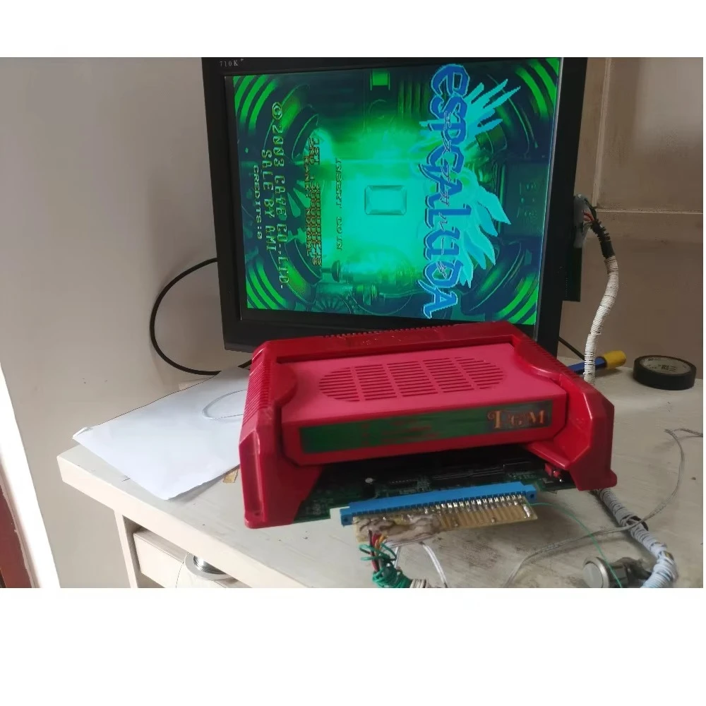 Dragon World II and EspGaluda 2 2-in-1 for IGS PGM 1 Arcade Game Cartridge