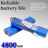 Battery 48mAh 14.8V vacuum cleaner robot, 360S6, Tefal Xplorer series 75 75S, P/N SS-2230002528, D004-ICR-26HE-4S1P