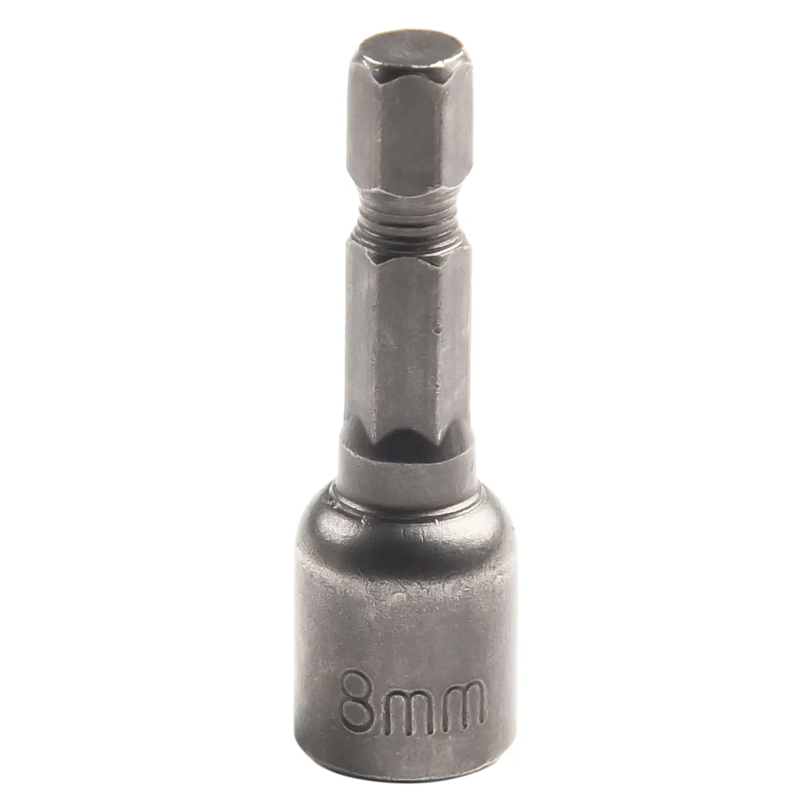 10 Pcs 소켓 마그네틱 너트 드라이버 세트 1/4 16 진수 8mm 어댑터 드릴 비트 길이 42mm 핸드 툴 수리 도구 액세서리