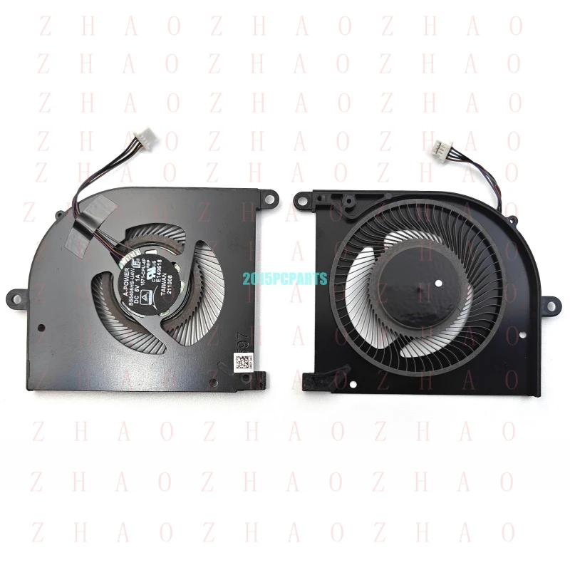 L+ New for MSI Creator Z16 Z16-A11U Z16-A11UE A11UET A12UET MS-1571 CPU / GPU Fan