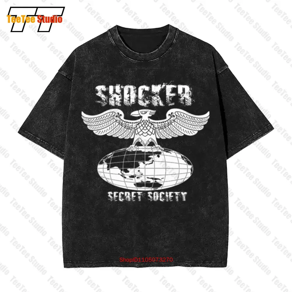 Japan Masked Kamen Rider Dai Shocker Secret Society Essential Oversized T-Shirt BEJ5