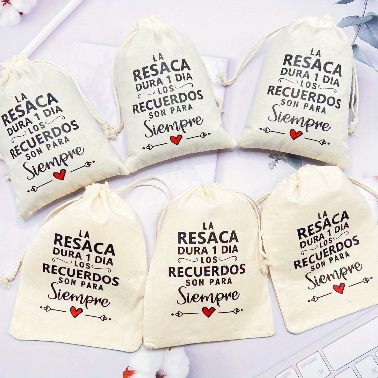 Bolsa de resaca de España, 10 Uds., los recuerdos duros de un día son para siempre, bolsa de regalo de boda personalizada, Kit de recuperación de una sola torta, Anti Resaca