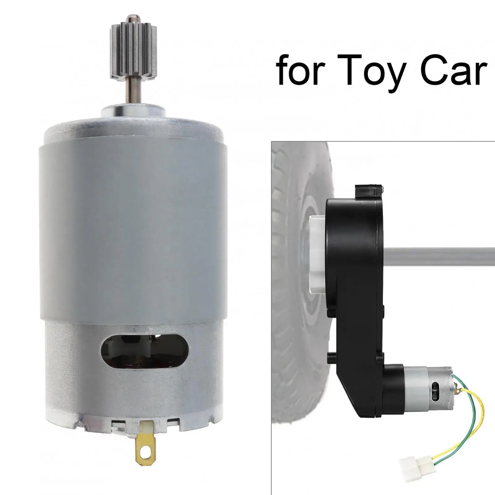 RS550 10 Teeth DC Motor Kids Ride On Toys Car Motor 6V 30000RPM / 40000RPM High Speed Electric Motor for Remote Control Car