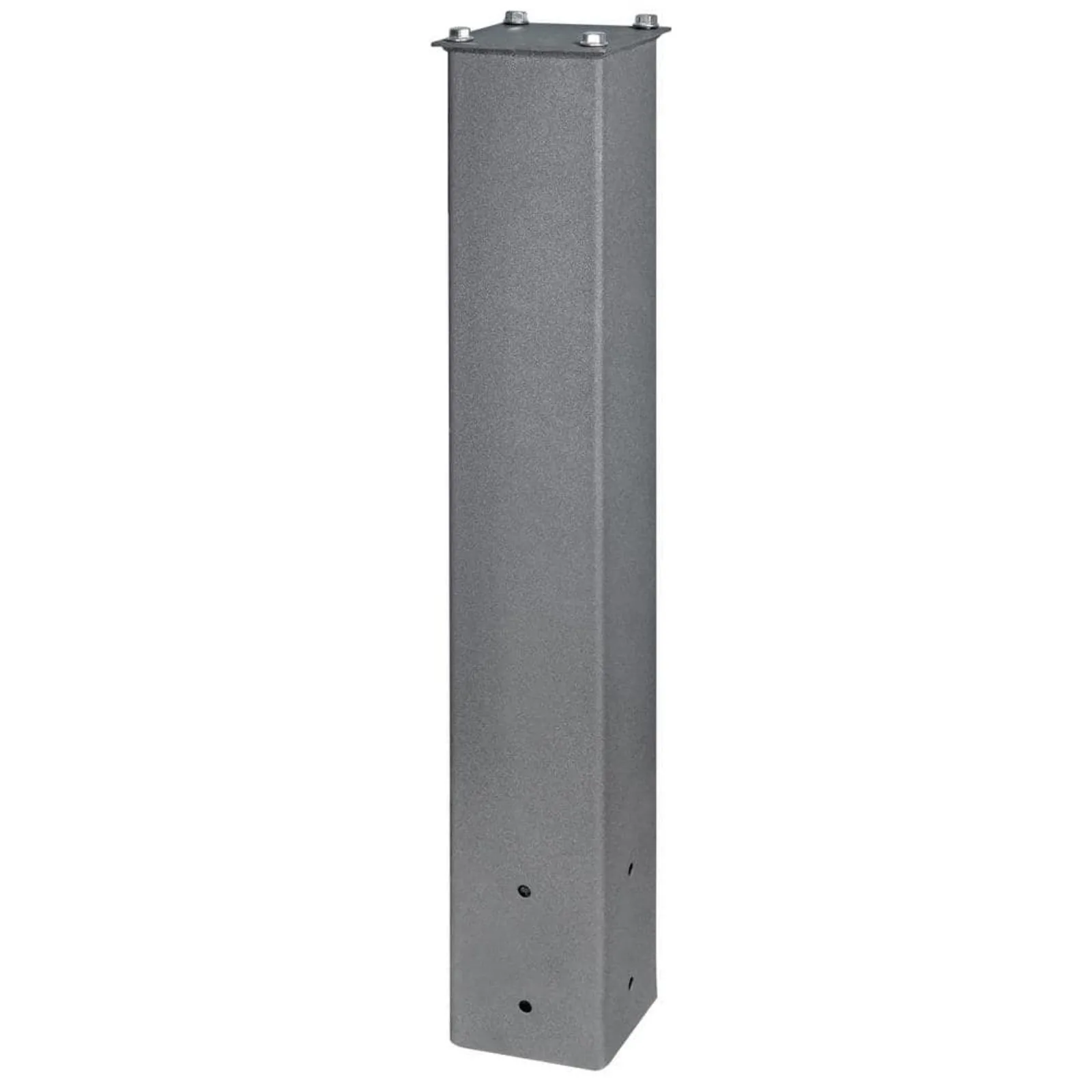 

US 27 in. Galvanized Steel Surface Mount Mailbox Post