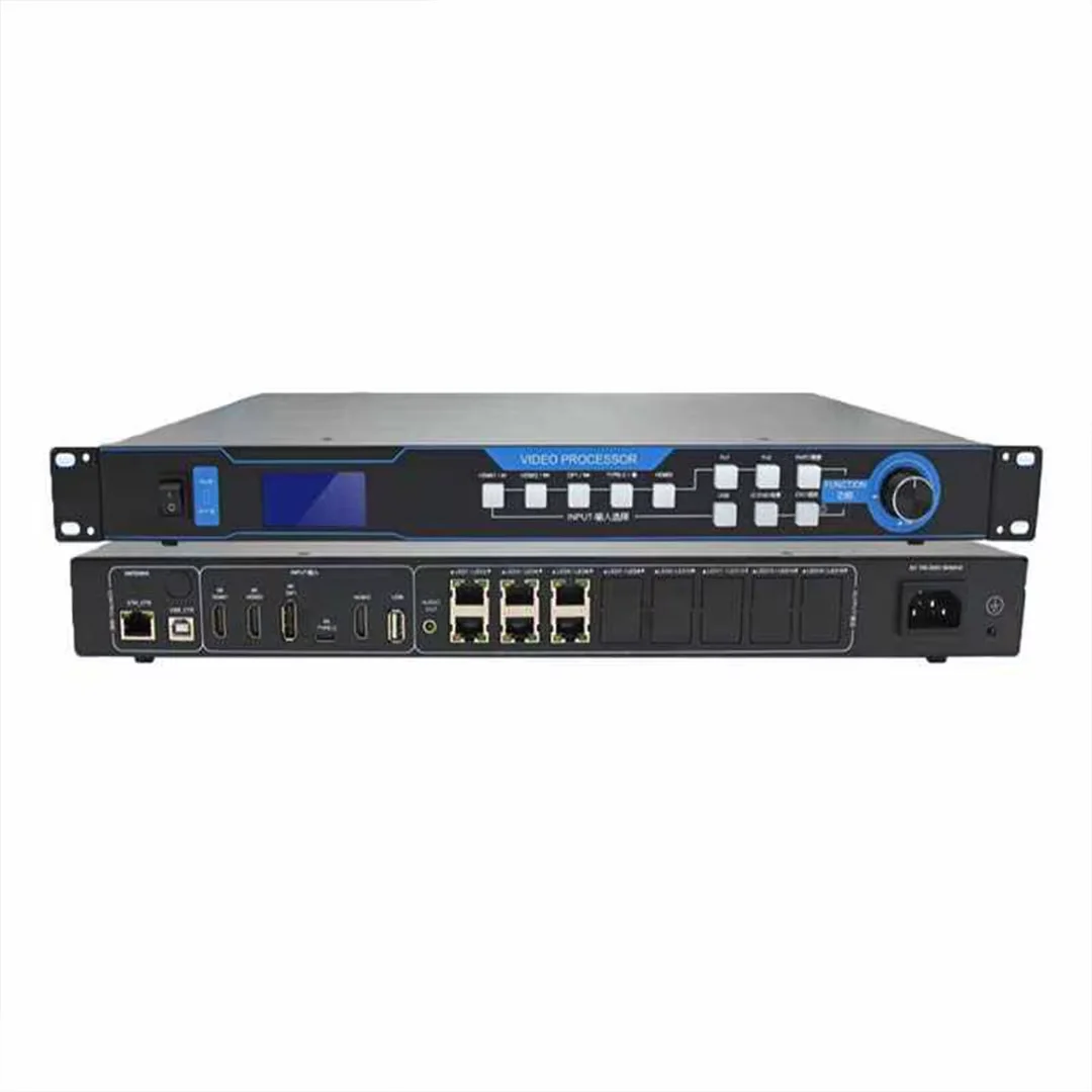 ZH-Z6M Control System Full Color Synchronous LED Video Processor Large Screen System Max 3900000 Pixels Screen