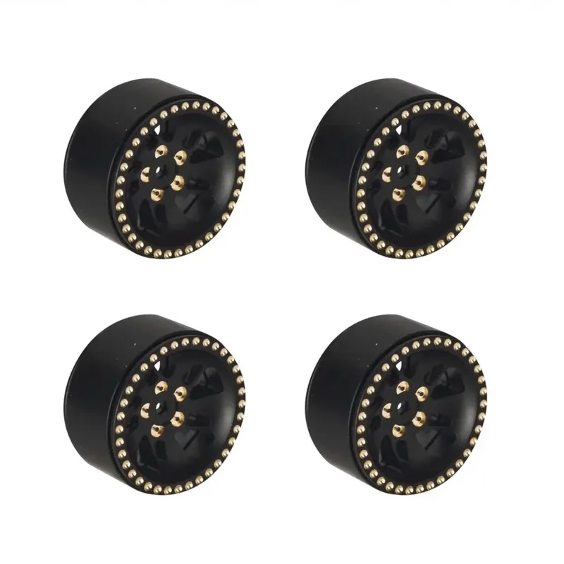 1/18 LR1801 RC Off-Road Crawler Metal Upgrade Parts Metal Shock Absorbers Wheel Hub Counterweight Rear Bracket