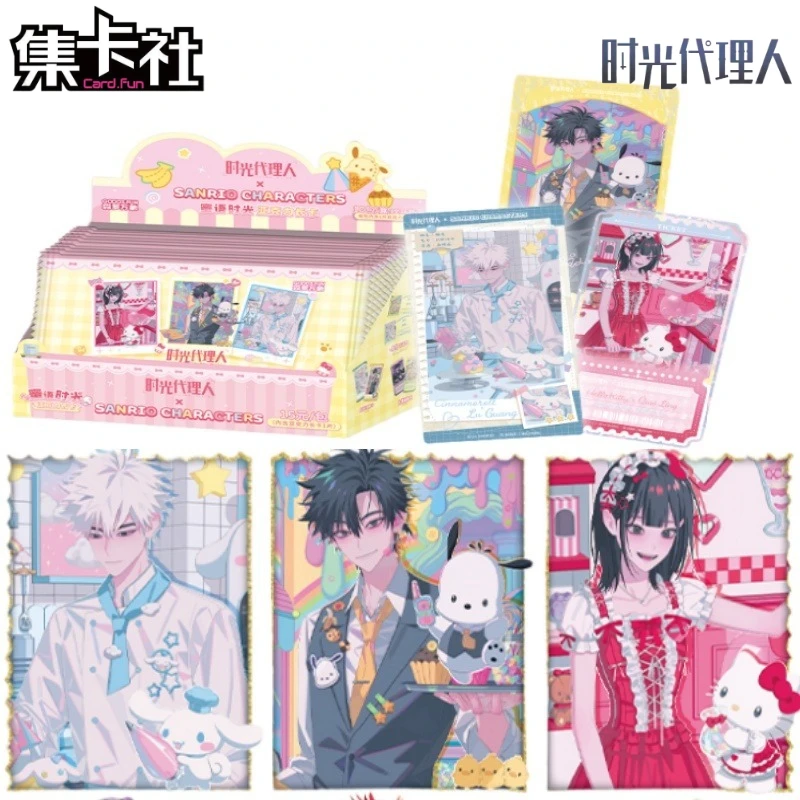 

Карточка. Fun Genuine Time Agent Sanrio Dessert Delicious Honey Language Time Journey Hour и Lu Guang Collection Card Periphery