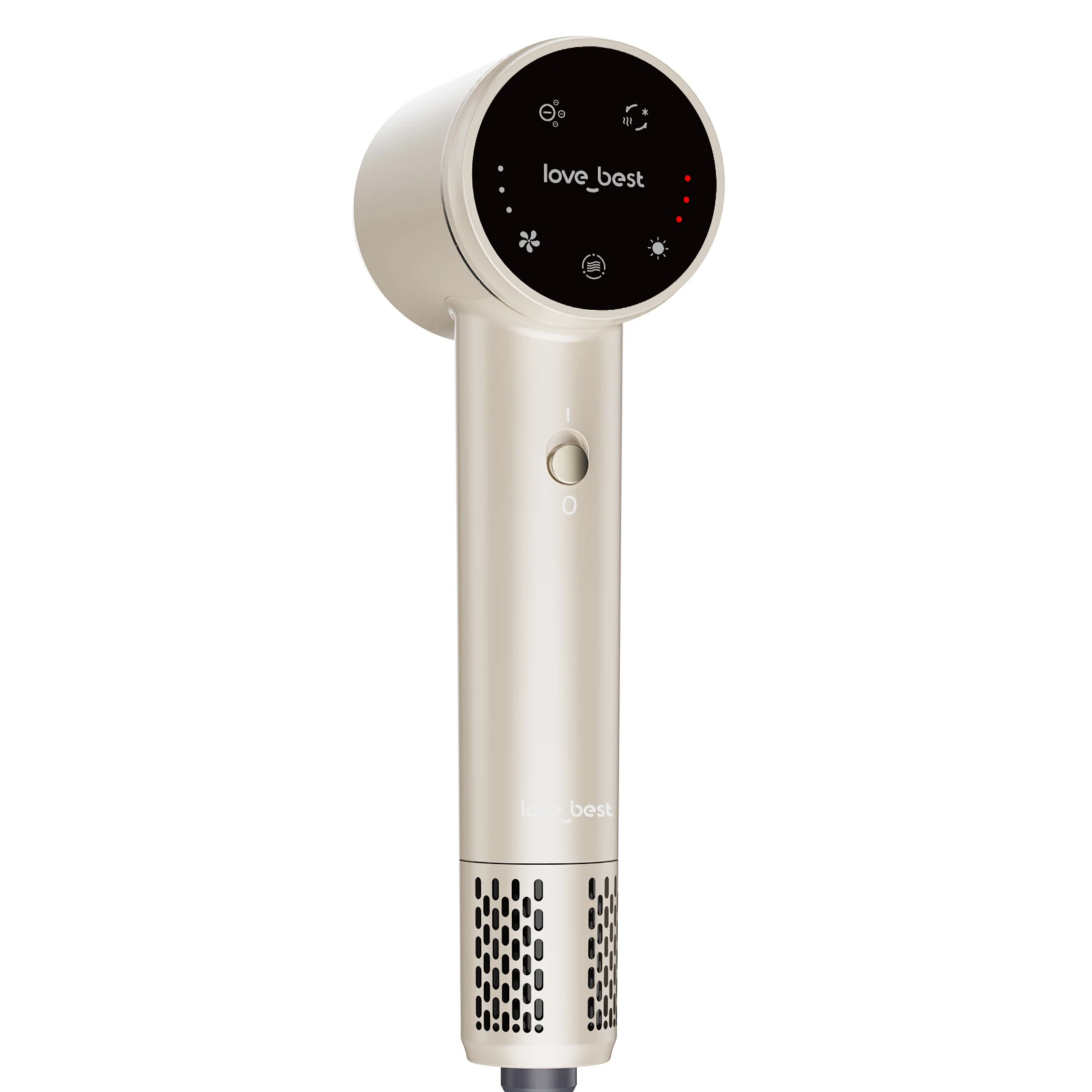 

Love Best Low-Cost Ionic Brushless Hairdryer High Power Professional Electric Plastic Device For Home Hotel And Travel Use