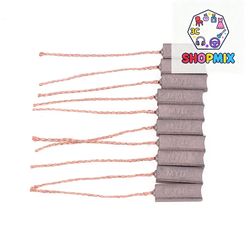 10PCS 4.5X6.5X20mm High Copper Generator Carbon Brushes Alternator Regulator