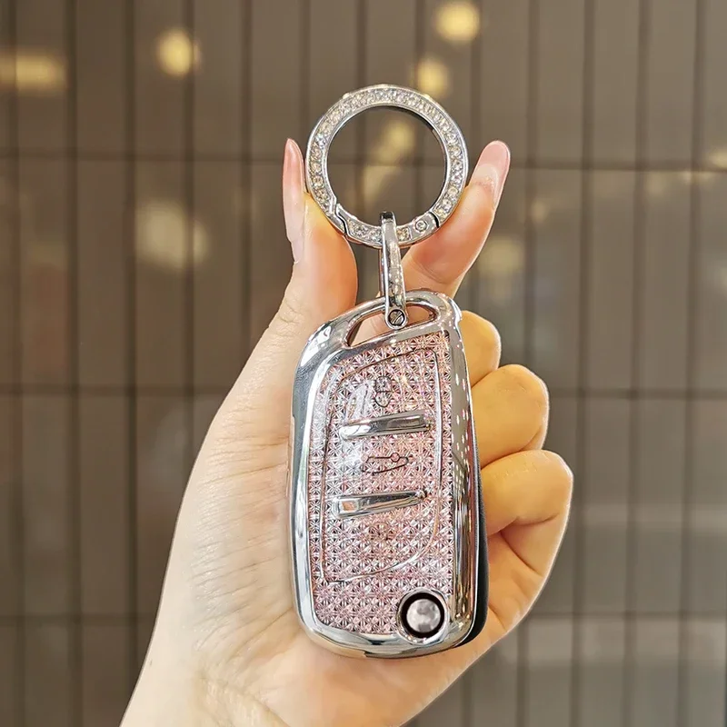 

Suitable for Citroen C5 keycase retrofitting C4L ds4s DS5 5LS Peugeot DS6 keycover keyshell keychain cars accessories key bag