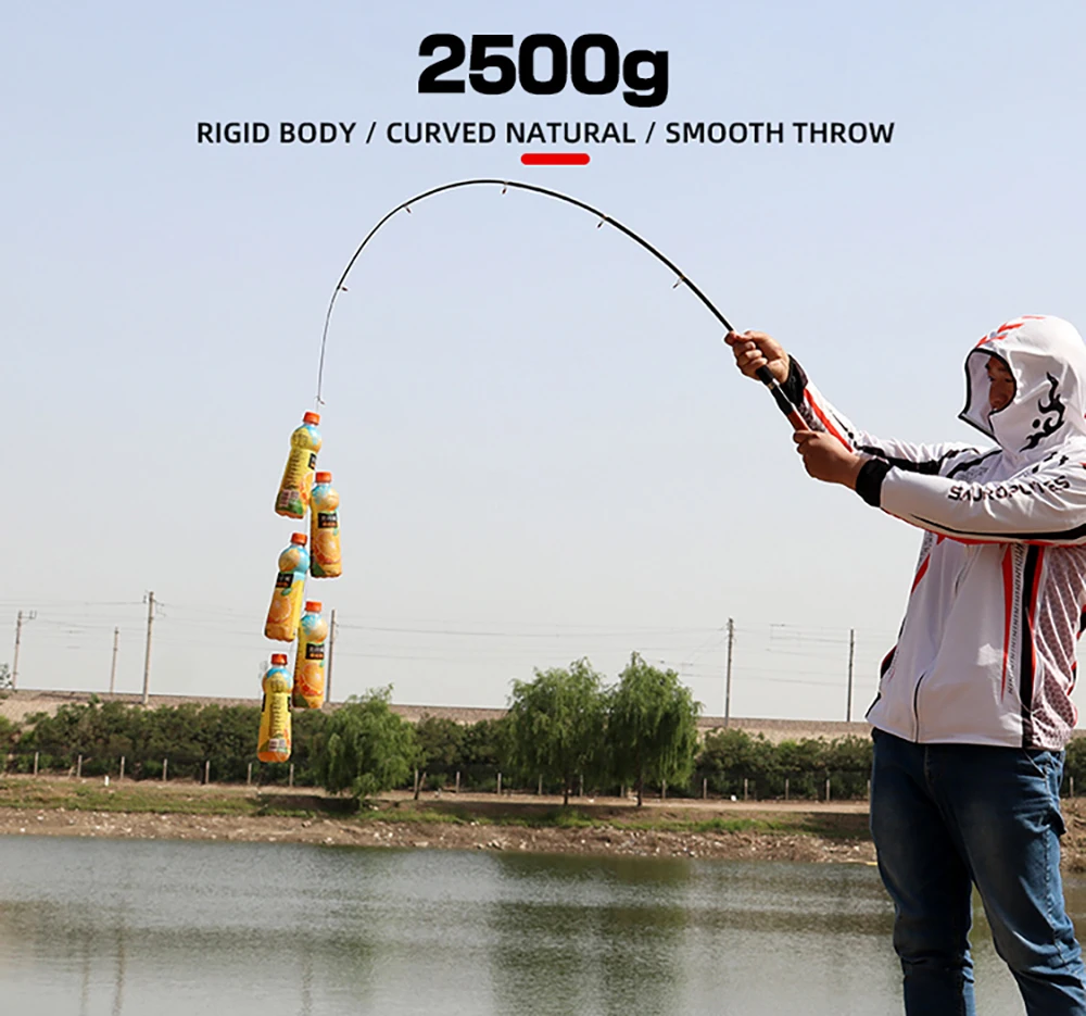 Köder Angelrute 1,3 m 1,6 m 1,8 m Carbon Spinning Casting Baitcasting Mini Kurze Licht Reise Köder Stange – Detail 5