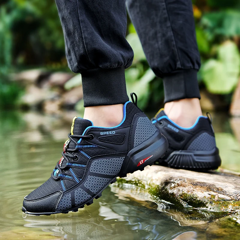 2025 Hiking Shoes Men's Non-slip Wear-resistant Comfortable Outdoor Hiking Sports Shoes Outdoor Running Shoes Walking Sports Sho image 6