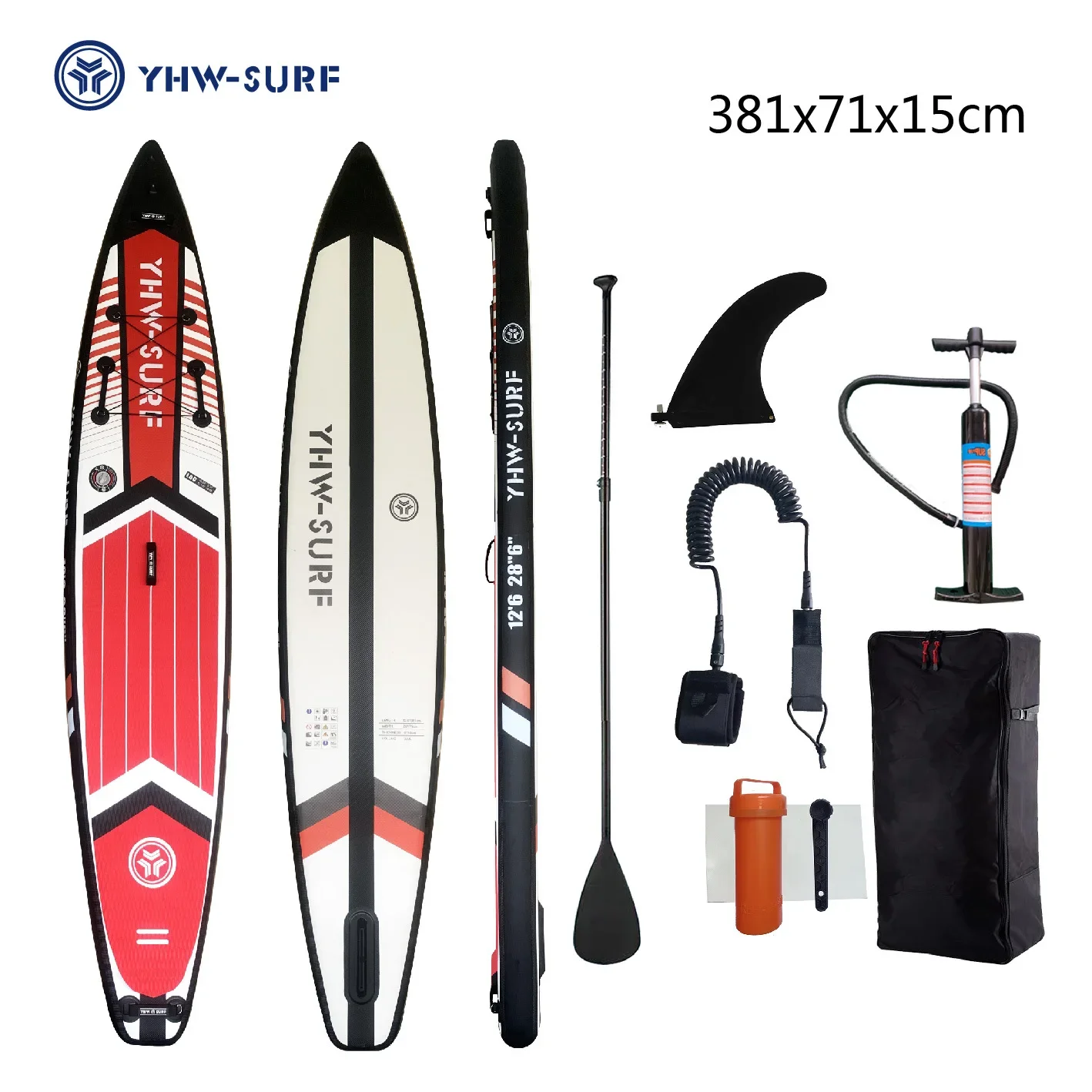 Cross-border water stand-up paddle board SUP paddle board inflatable surfboard newcomer racing leisure water skateboard floating