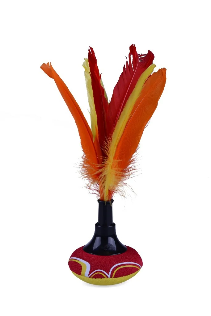 

New Neoprene Beach Entertainment Hand Shuttlecock Indiaca Featherball for Fun Indiaca Peteca Hand Badminton for Fun