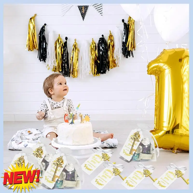 

AT14 30PCS Key Bottle Opener Paper Card Marriage Wedding Decoration Bridal Shower Gifts Wedding Souvenir Favors For Guests Durab