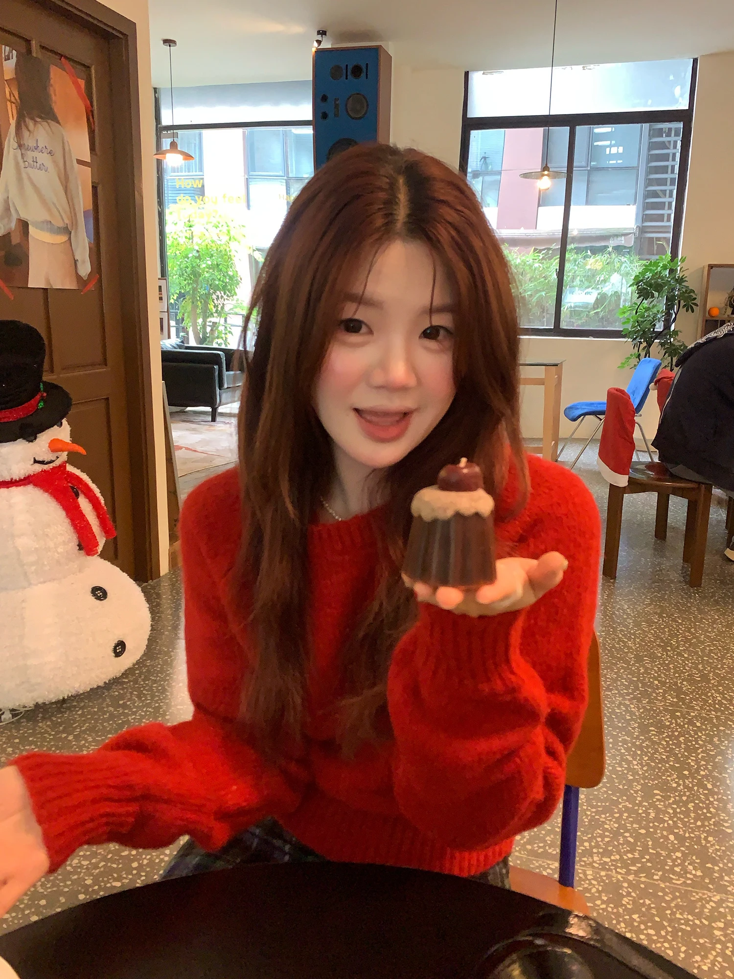 

Korean Sle Cisas Aosphere ort Knitted Sweater Women's Overhead round Ne Long Sve Nylong Acrylic Polyester Blend