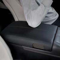 For Toyota Alphard Vellfire 40 Series 2023 2024 Center Console Armrest Box Cover Pad Anti-Scratch Leather Armrest Box Protective