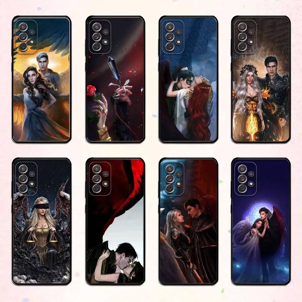 

Romance C-Clubs Game Malbonte Vicky Phone Case For Samsung S 25,24,23,22,30,21,10,9,Ultra,Plus,Lite,FE,4,5 G Soft Black Case