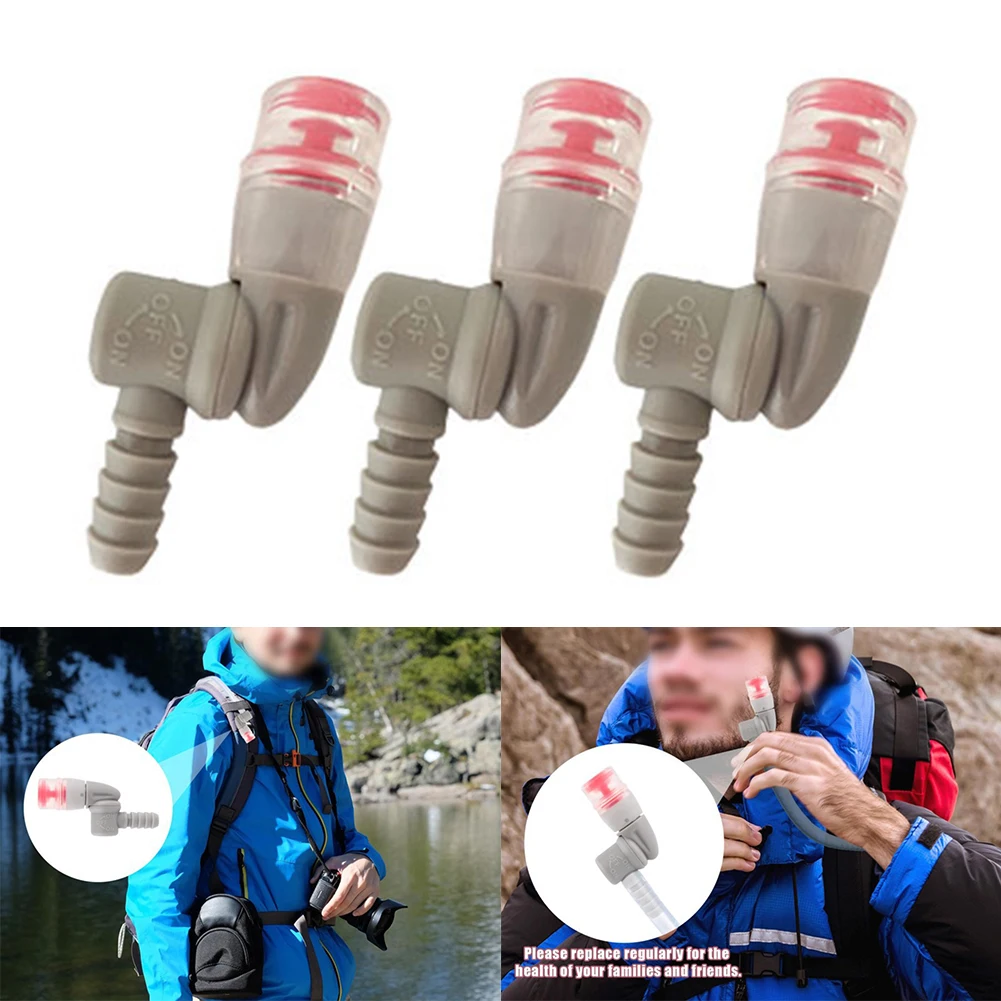 Upgrade Your For Hydration with Bite Valve Replacement Set for For Hydration Water Bags Hands Free and Leakproof