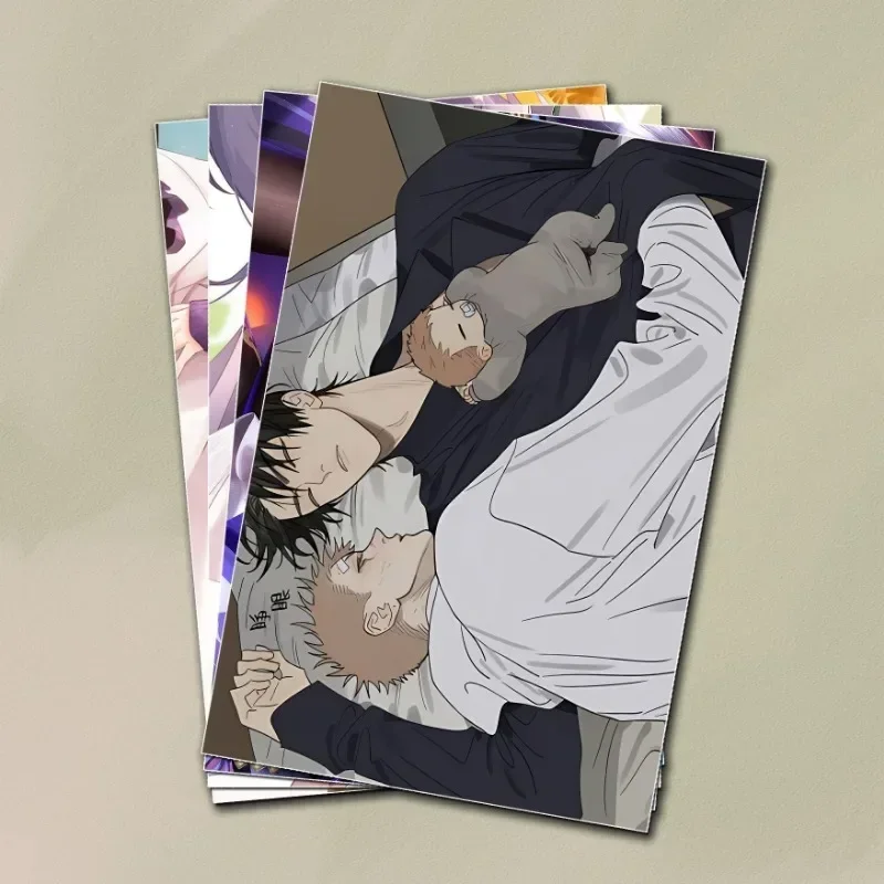 Comic 19 hari gambar perifer gantungan kunci Album berdiri kartu kecil pemilik Poster tua Xian karakter He Tian,Mo Guan Shan