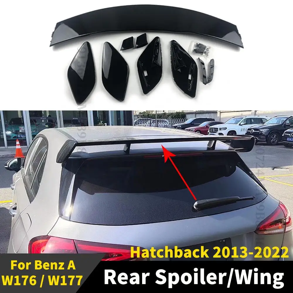 

Splitter Rear Trunk Spoiler Wing Tail Tuning Trim For Mercedes W177 W176 Benz A A200 A220 A45 A260 A180 A250 2013-2022 Boot Lip