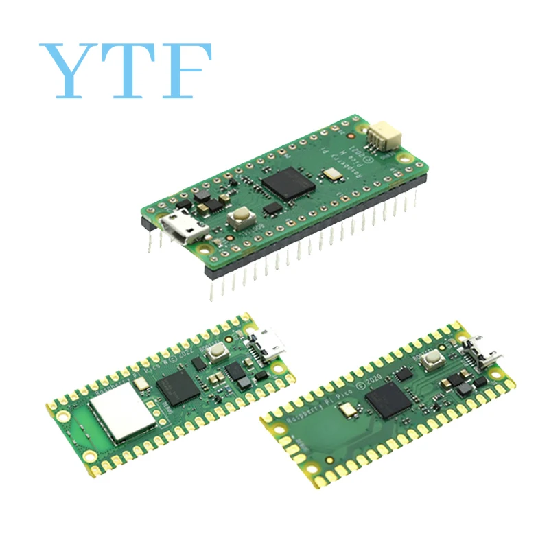 Raspberry Pi Pico W With Wireless WiFi Development Board,Pico Or Pico H With Pin Header, Support MciroPython/C++