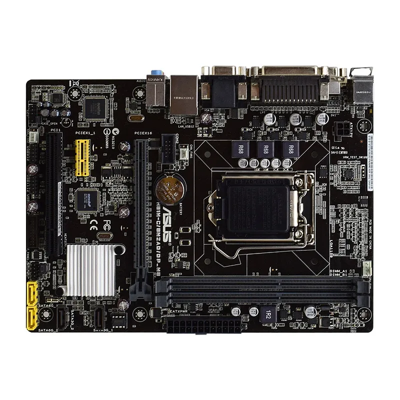 ASUS H81M-C H81M-C/BM2AD Motherboard LGA1150 DDR3 USB3.0 PCI-E X16 H81M-C/BM6AD Micro ATX support Core i3-4170 i5-4430 cpu cpu