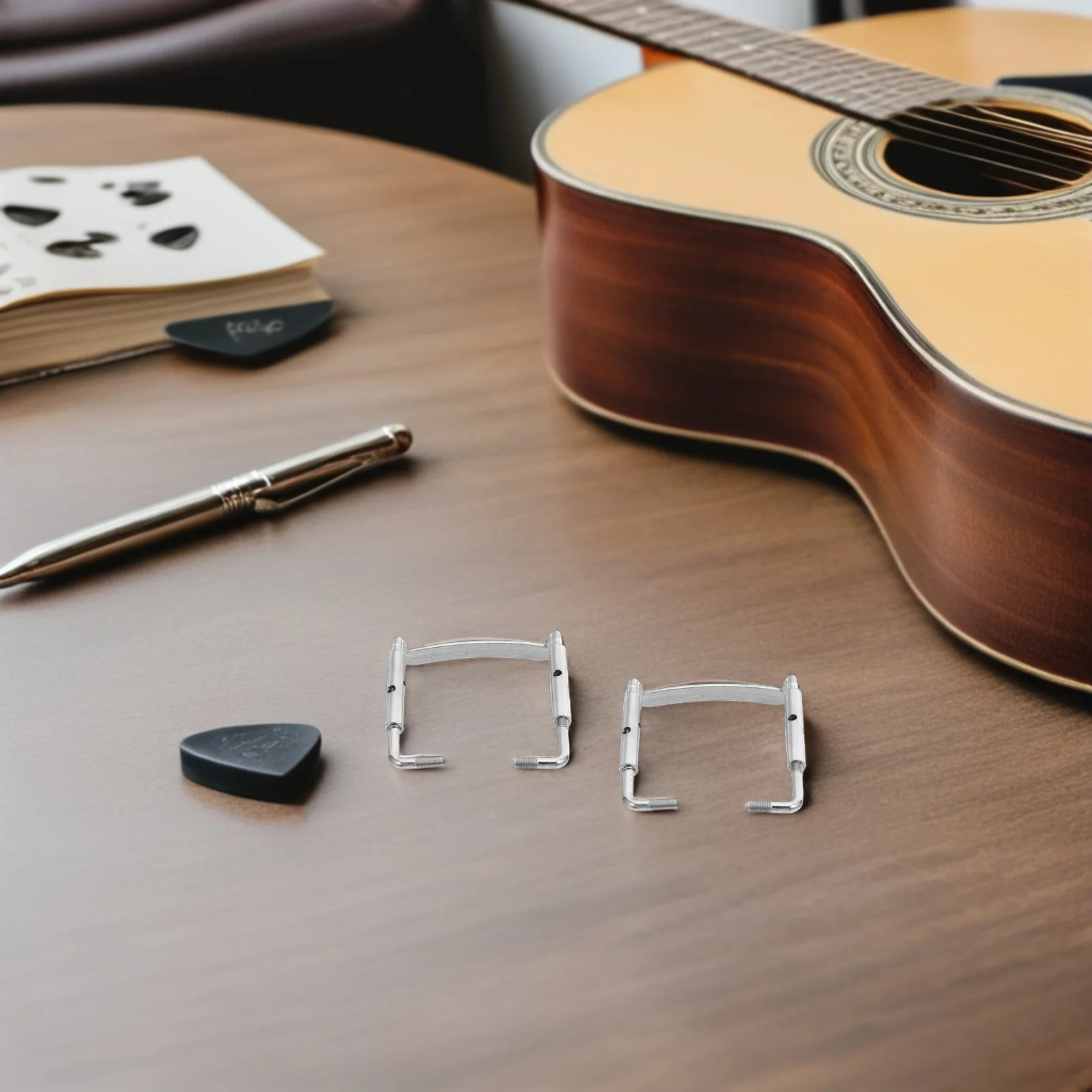 

5Pcs Small Chin Rest Screws for Violin Metal Replacement Parts Ideal for Beginners Comfort Fit Secure Mounting Performance