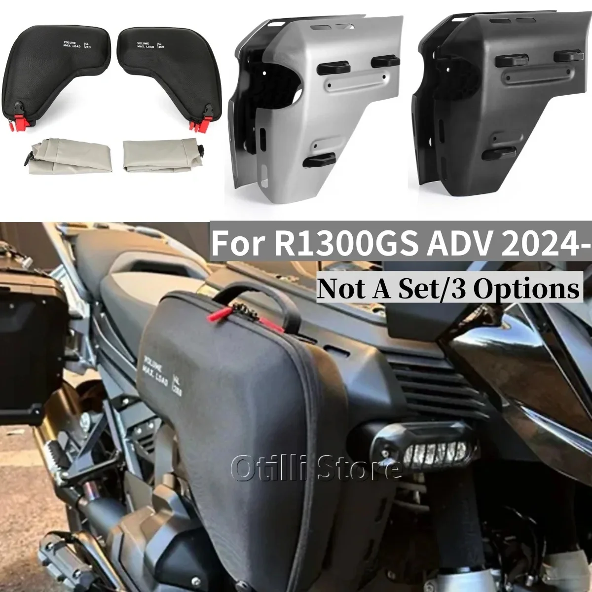 

Новинка для BMW R1300 GS Adventure R1300GS ADV R1300GSA, боковая крышка радиатора мотоцикла, панель, защита рамы, обтекатель радиатора, сумки, обтекатель