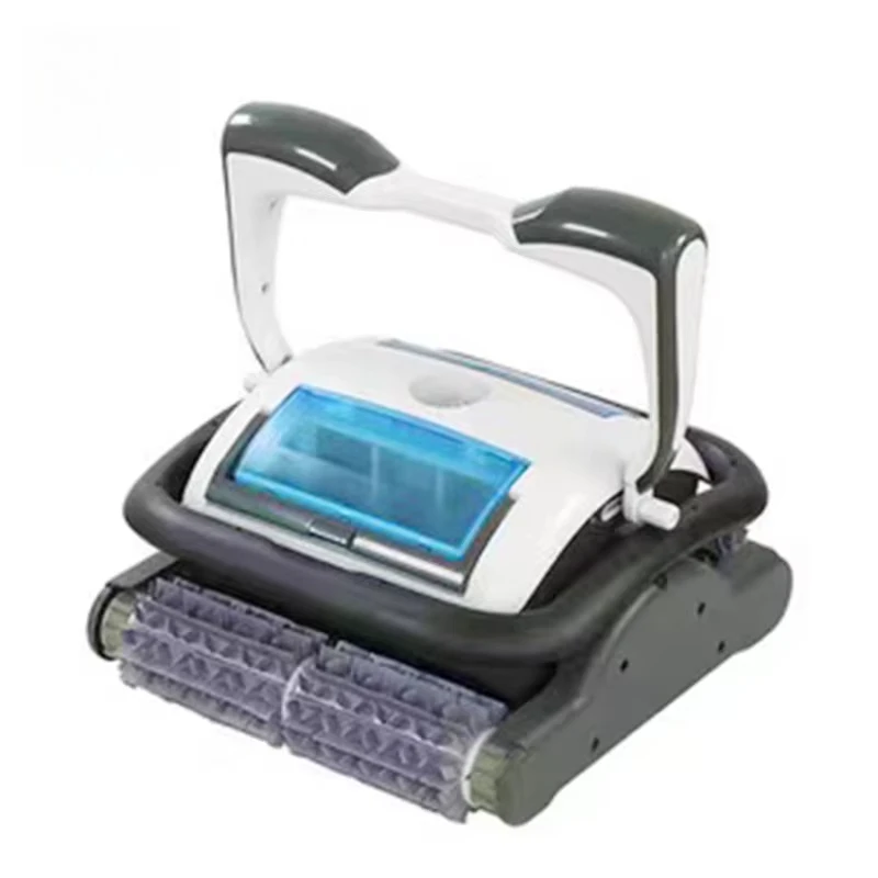 New PC Material Swimming Pool Cleaning Robot 4 Cleaning Modes Wireless Remote Control Mobile APP for Public Swimming Pool Owners