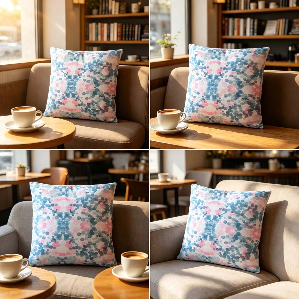 Throw Pillow Covers Square Cushion Covers Soft Decorative Pillow Shells Fit Couch Sofa Living Room Bedroom Indoor Outdoor Home