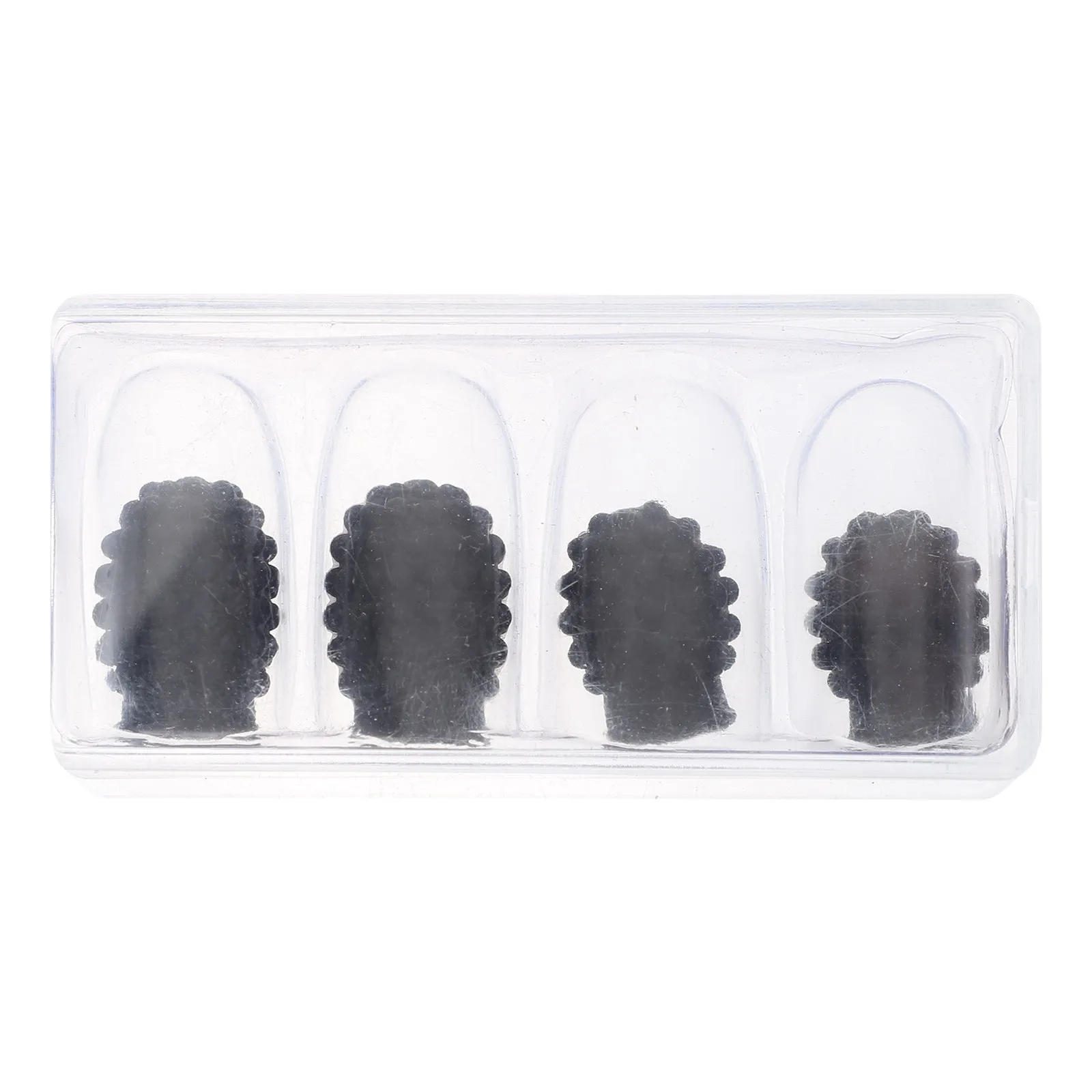 1Set Soft Elastic Silicone Drum Stick Protectors Sound Dampening Drumstick Covers for Apartment Practice Drumstick Fittings