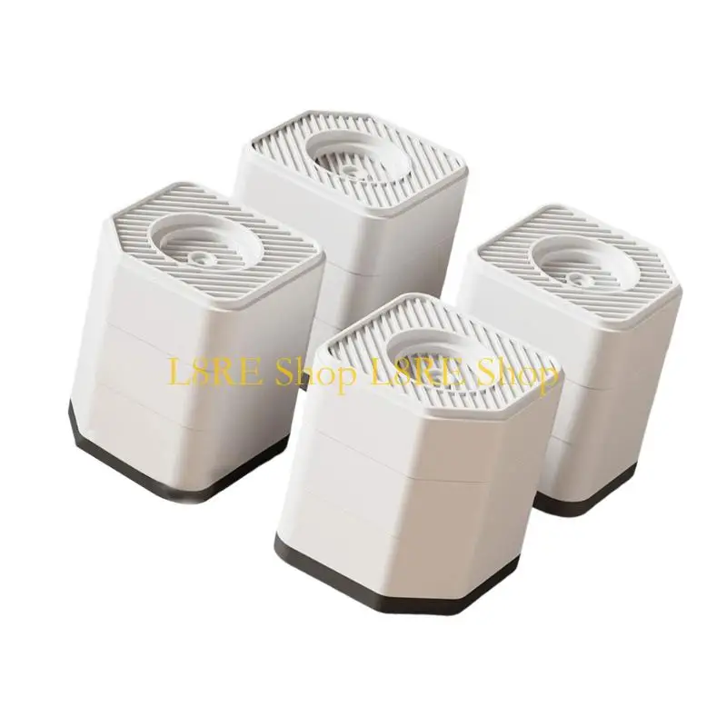L8RE 4Pcs Anti Vibration Pads For Washing Machine Shock and Noise Cancelling Washer