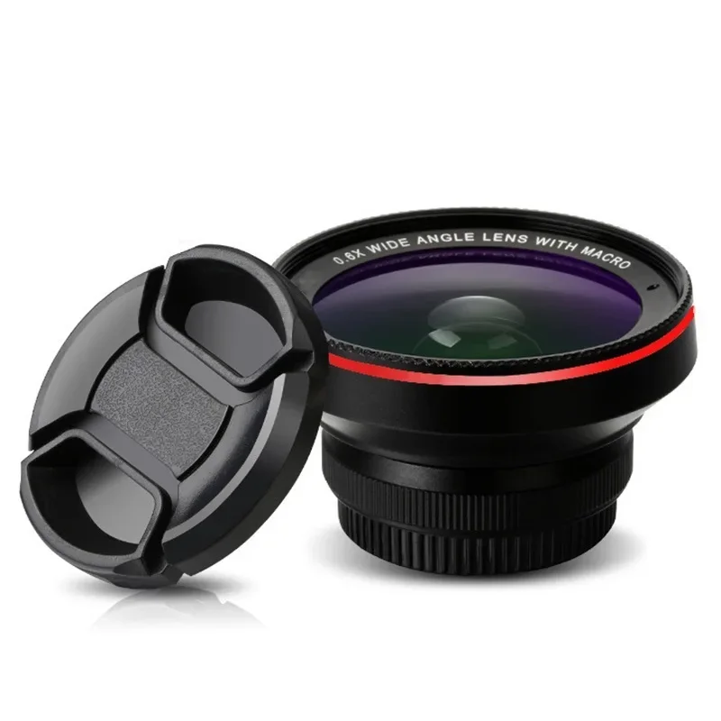 Professional HD Phone Camera Lens Kit 0.45X Wide Angle 12.5X Macro Smartphone Lens Mobile Phone Lenses for Xiaomi mi A1