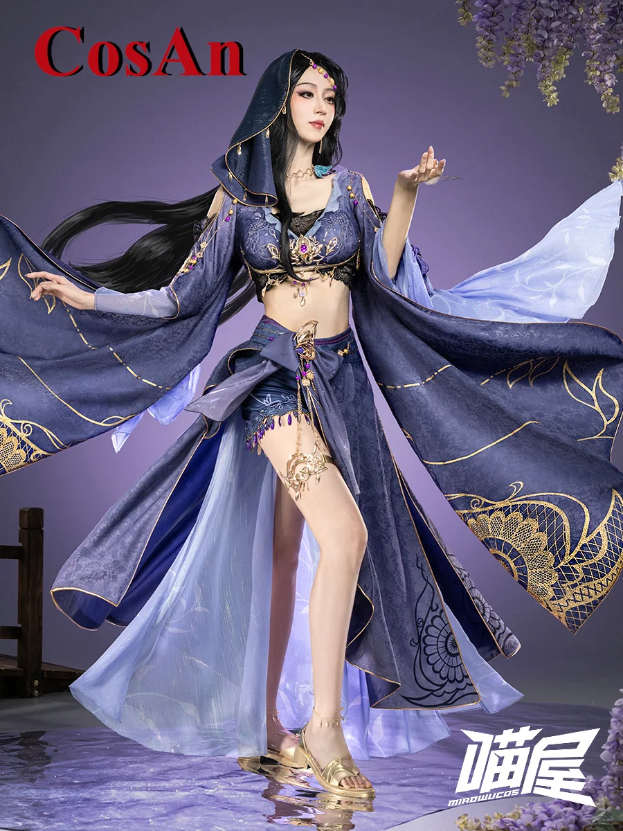 

CosAn Cold Against The Current Jiu Ling Cosplay Costume Ancient Outfit Han Elements Activity Party Role Play Clothing