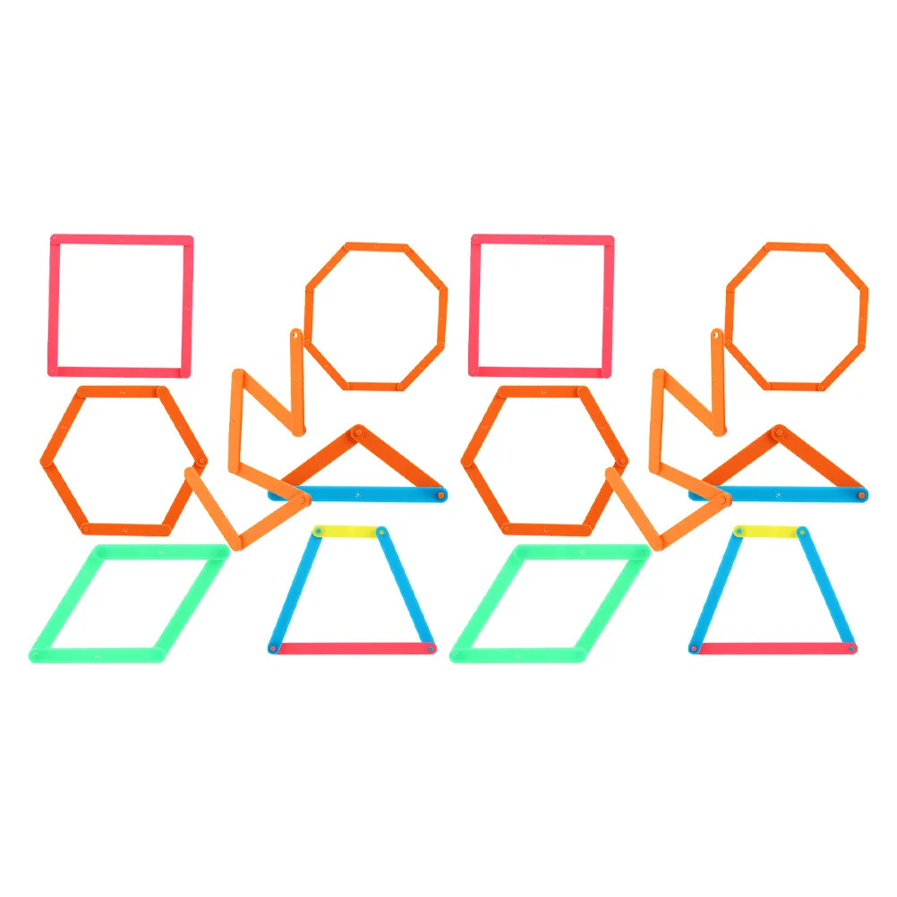 

Набор для изучения геометрии: 100 геометрических конструкторов-стиков для развития пространственного мышления и навыков решения задач