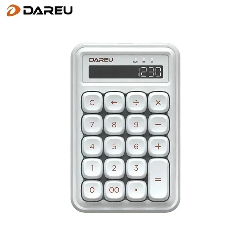 Dareu Z19 Mini Numpad ثلاثي الوضع بلوتوث لوحة المفاتيح اللاسلكية لوحة المفاتيح الميكانيكية ملحقات ألعاب الكمبيوتر هدايا ألعاب المكتب