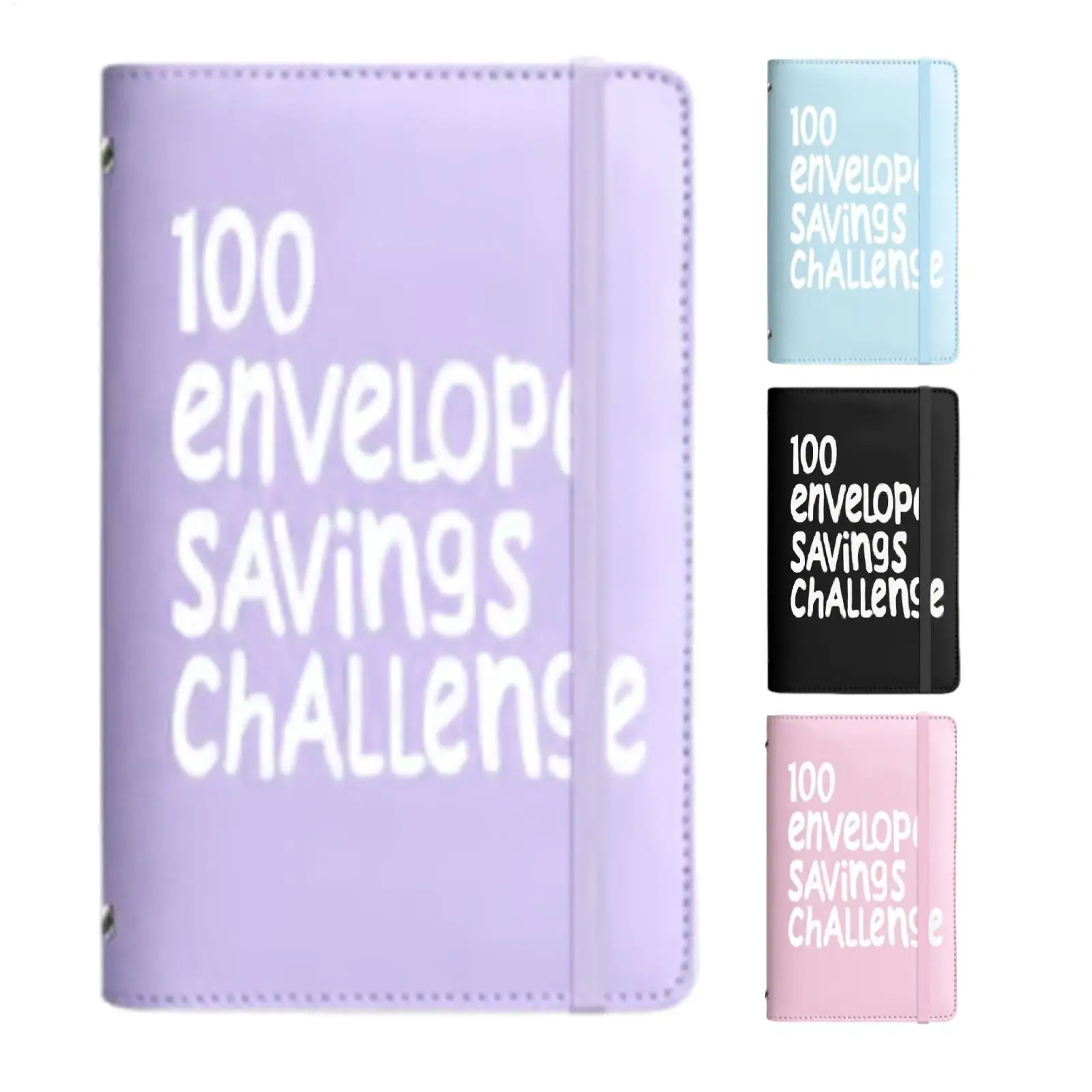 

100 days Envelope Challenge Binder Save Savings Challenges Loose-Leaf Binder Budget Binder With Cash Envelopes Money Organizer