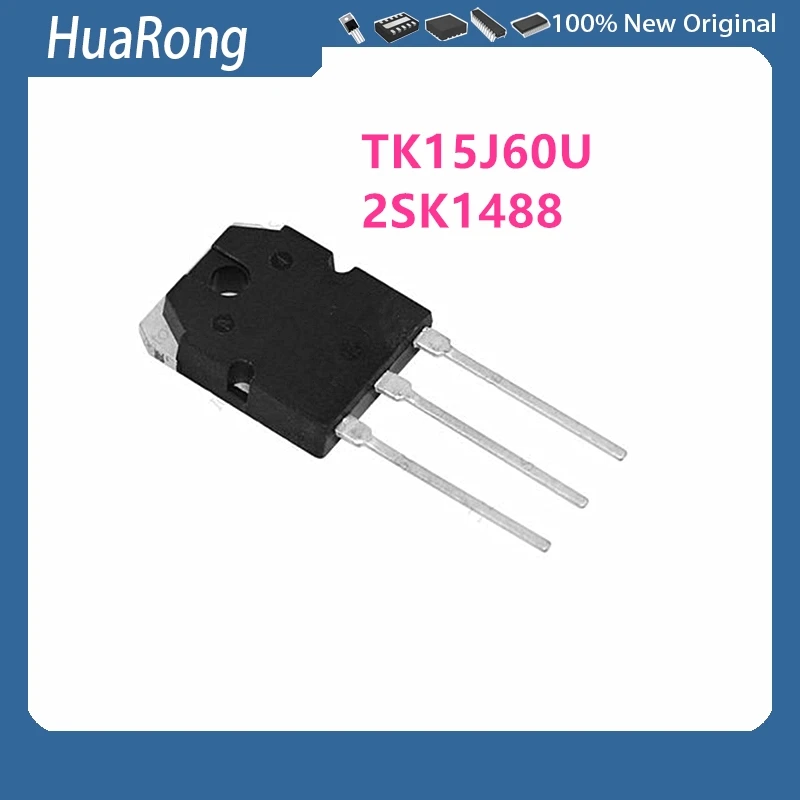 5Pcs/Lot TK15J60U K15J60U K1488 2SK1488 TO-3P TC358778XBG 358778XBG  BGA80