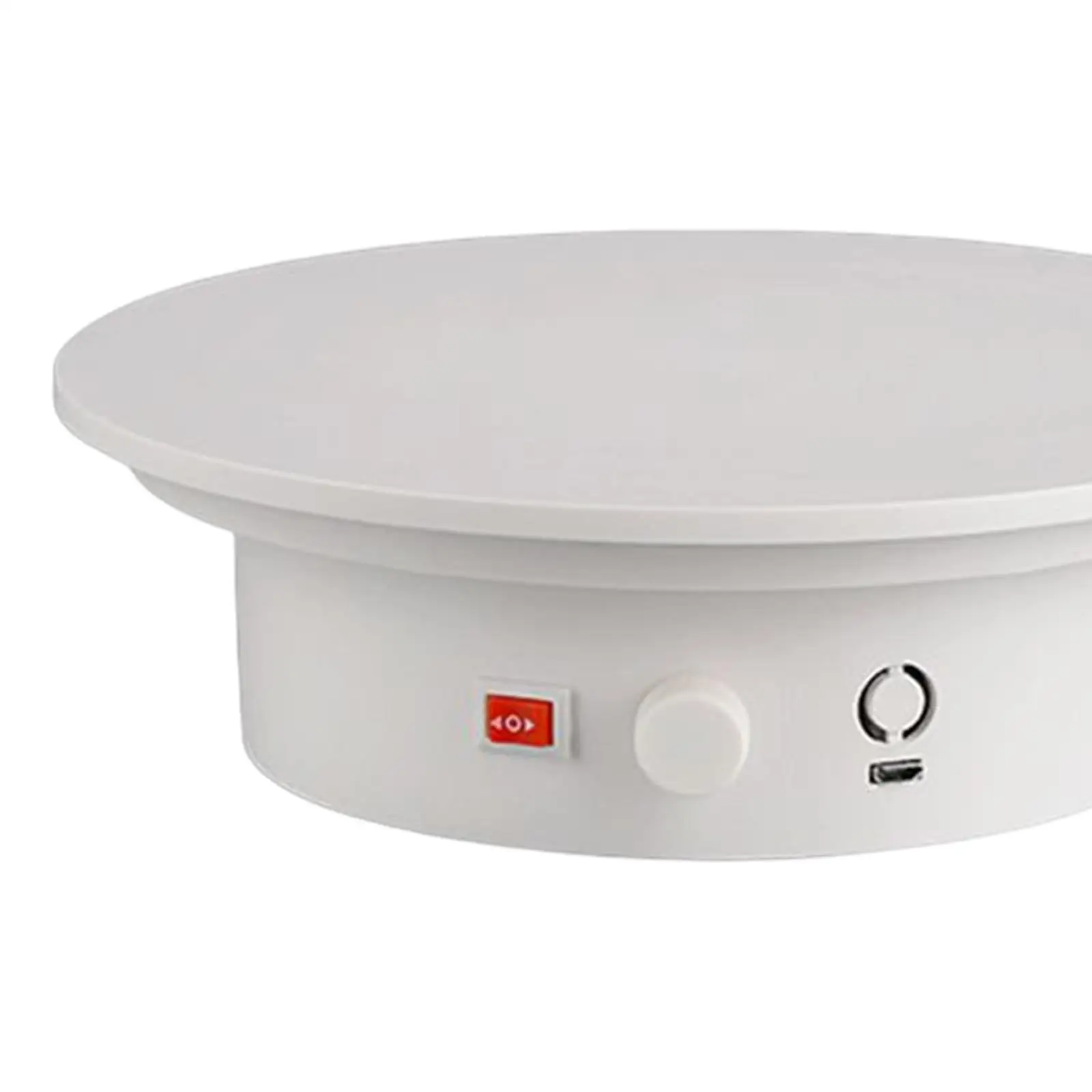Electric Rotating Display Stand 360 Degree Jewelry Turntable Rotating Base Rotary Table for Photography Live VideoProp