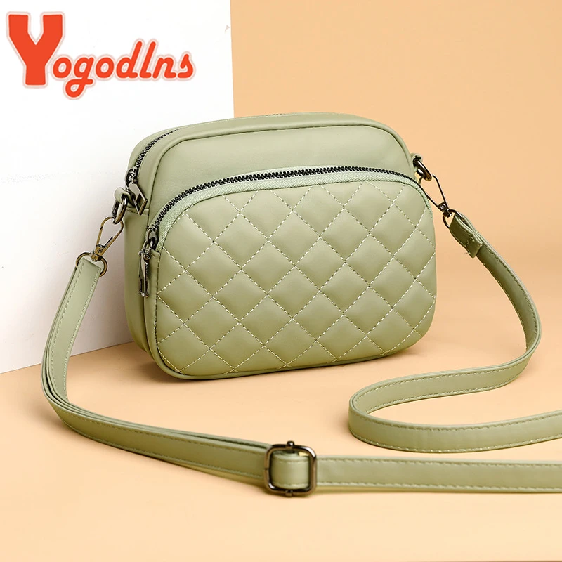 Diamentowa torba na ramię ze skóry PU torba Crossbody marki torba typu Messenger i torebka na zakupy torebka na telefon sac