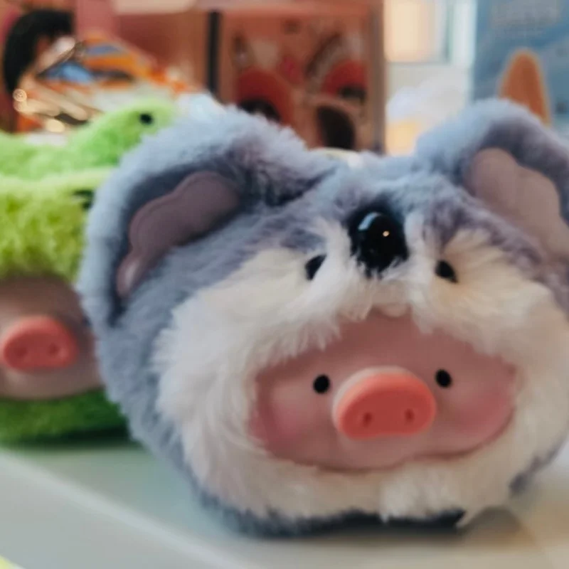 Genuino Lulu The Piggy Animal Party Series funda de silicona para auriculares caja ciega funda protectora para auriculares caja misteriosa regalos