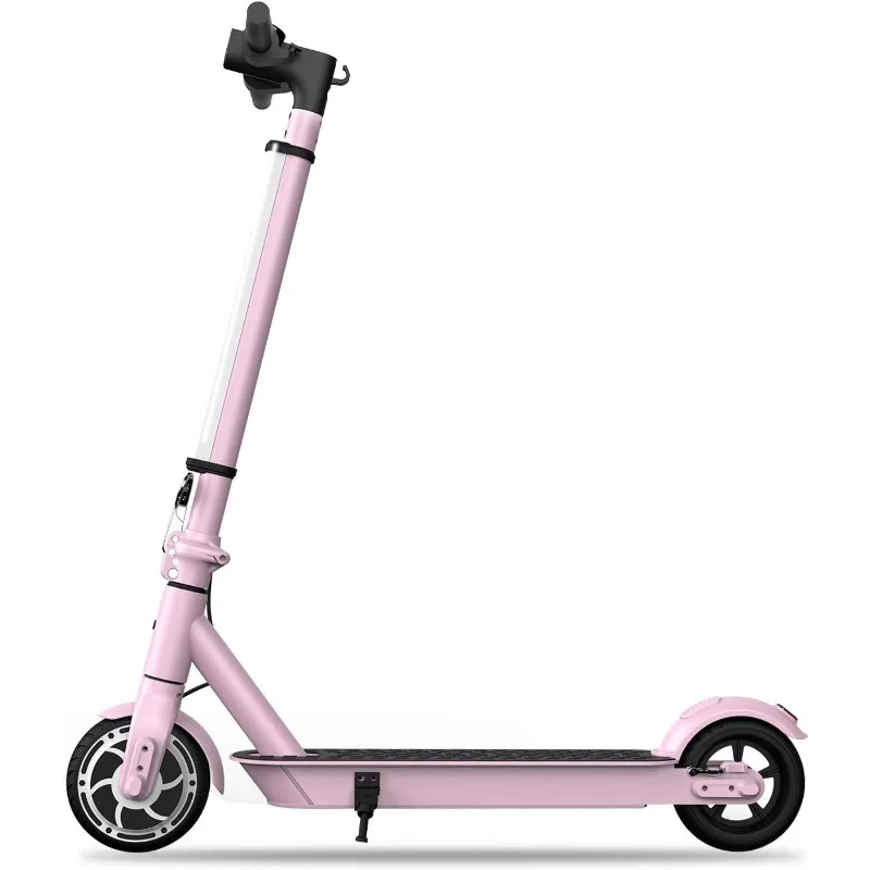 Hiboy Electric Scooter, 350W Peak Motor, 13 MPH, 10.6 Mile Range, Foldable, Lightweight, Ambient Light, Dual Braking System