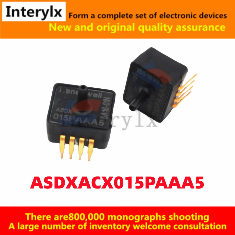 1Pcs Original ASDXACX015PAAA5 ASDXACX015 Pressure sensor for HVAC control of medical instruments and air pressure measurement