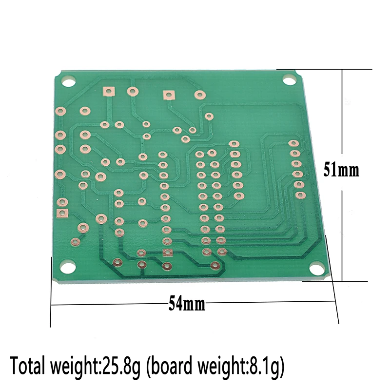 AT89C2051 Digital 4 Bits Electronic Clock Electronic Production Suite DIY Kit