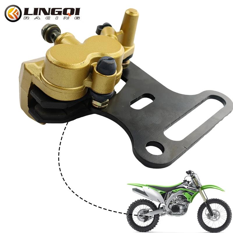 LINGQI 12mm Rear Disc Hydraulic Brake Master Cylinder Caliper For 70cc 90cc 110cc 125cc 140cc 150cc Pit Pro Dirt Bike Motorcycle - view 4