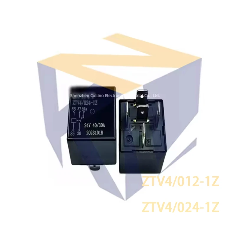 2pcs ZTV4/012-1Z 12V 40A  ZTV4/024-1Z 24V 40A Automotive Relay