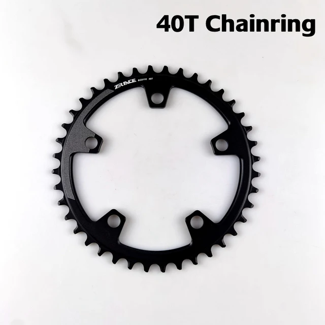 ZRACE RX-Kettensatz-Reparaturteile, RX-Kurbel, Kettenblatt 50/34T, 52/36T und 53/39T, 1X Kettenblatt 38T, 40T, 42T und 44T