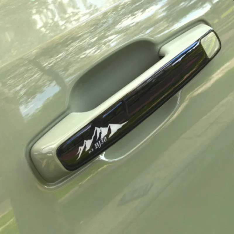 

for Baic Bj30 2024-2025 Door Handle Decorative Strips Anti-scratch Strips Car Accessories Modification Accessorie